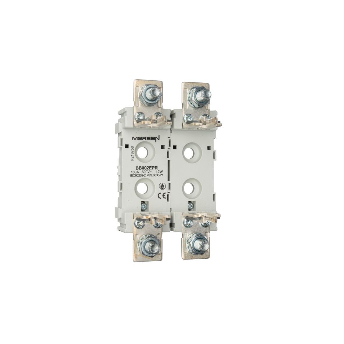 F218758 - NH Plastic Bases BASE NH 00-EP F/RAIL 2P